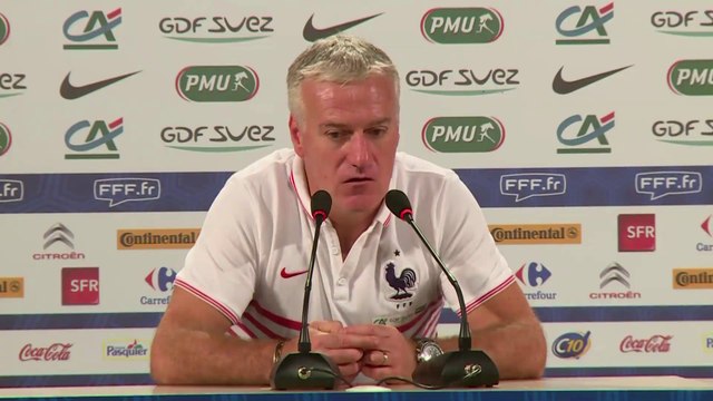 Didier Deschamps : la France n'affrontera pas l'Allemagne en touriste