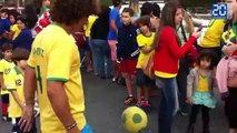 Mondial 2014: Le sosie (pourri) de David Luiz sait aussi jongler