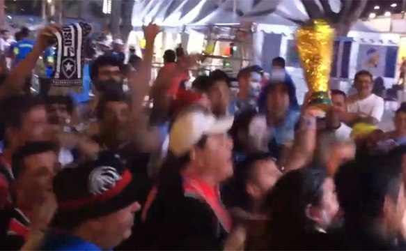 Mondial 2014: Les supporters argentins s'y voient déjà