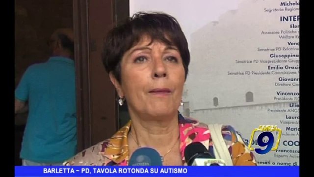 Barletta PD, tavola rotonda su autismo