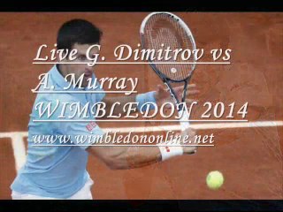 Live G. Dimitrov vs A. Murray Streaming