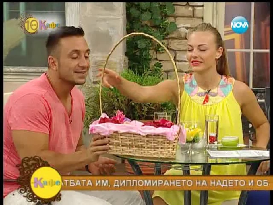 На кафе 01.07.2014 Надето и Константин гости при Гала част2