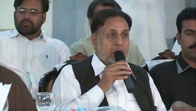 Mehmood-ur-Rasheed address at APC Model Town Incident