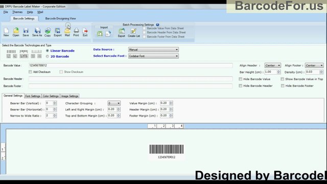 How to design and print Multiple Barcode Labels at same time using DRPU Software