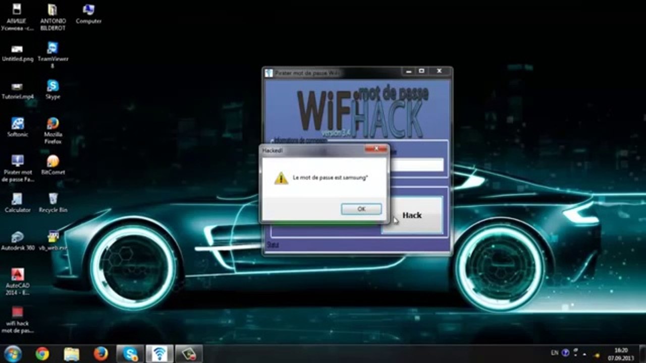 Pirater wifi mot de passe