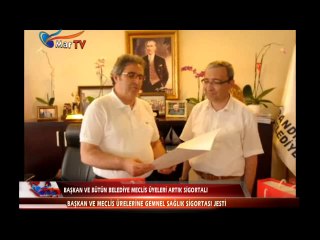 BAŞKAN VE BÜTÜN BELEDİYE MECLİS ÜYELERİ ARTIK SİGORTALI