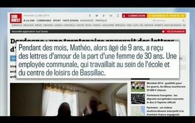 Harcèlement: une assistante scolaire envoie 23 lettres d'amours à un enfant