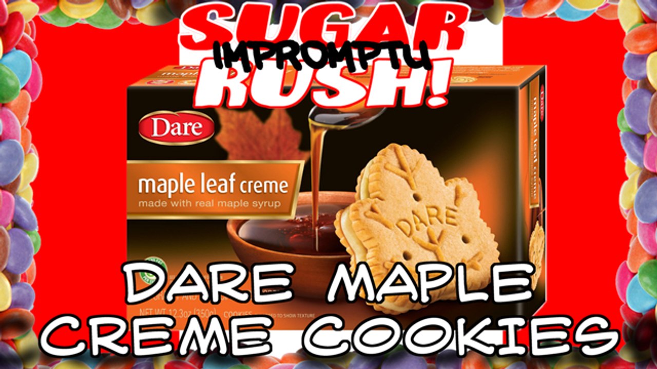 Impromptu Sugar Rush! Maple Creme Cookies