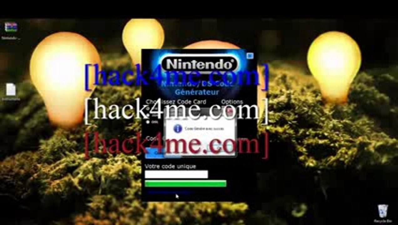 Nintendo Codes Générateur Gratuit - wii, 3DS, DSI Code Hack 2014 Gratuit