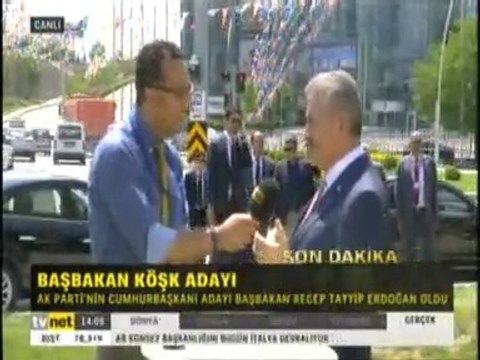 Ulaştırma Eski Bakanı Binali Yıldırım'ın Akparti Cumhurbaşkanı Adayı Değerlendirmesi