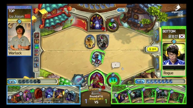 [VOD] OGN HEARTHSTONE KR-CN MASTERS 2014 Week 2-2