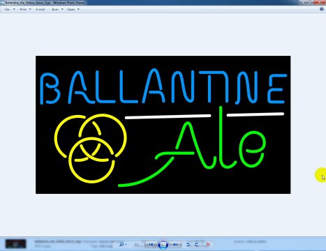 Ballantine Beer Neon Signs lights | Ballantine Neon Signs lights