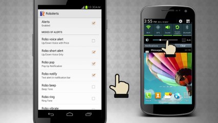 Robolerts:Online Trading Software | Stocks Trade Alert Android   Application