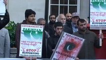 Protest Against Shia Killing in pakistan Majlis Ulama Shia Europe