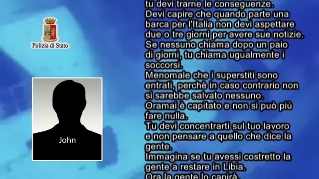 Lampedusa (AG) - Naufragio, in manette la banda dei trafficanti di essere umani (01.07.14)