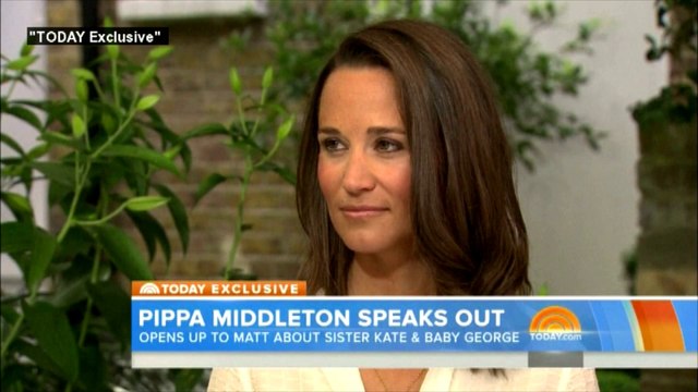 La première interview TV de Pippa Middleton