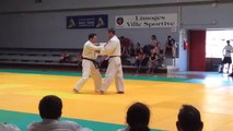 Démonstration judo. ASPTT Limoges Judo par Frédéric Andurand et Jérome Baudoin