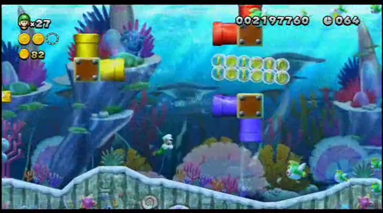 new super luigi U 05-La conquête des pièces étoiles