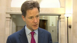 Clegg stresses importance of increased airport security
