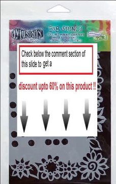 Best Deals Ranger Inks Dyan Reaveley's Dylusions Stencils 5'X7' Dotted Flowers Review