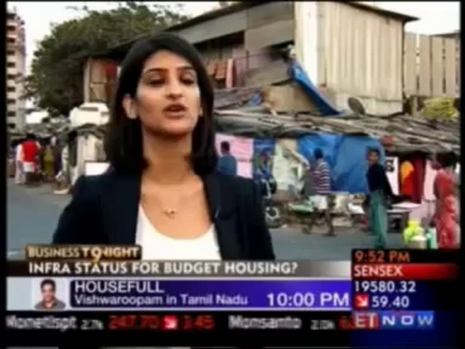 ET Now Business Tonight - Mr Pirojsha Godrej MD & CEO, Godrej Properties,  07 Feb 2013