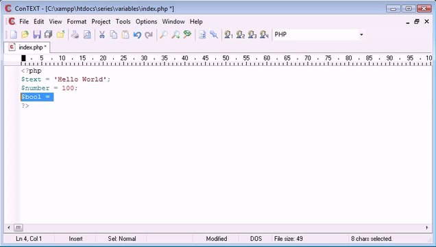 Beginner PHP Tutorial - 16 - Variables