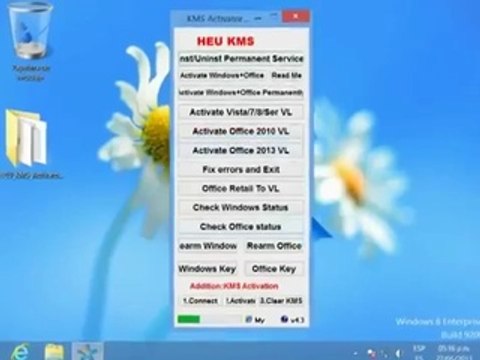 Como Activar Windows 7 u 8 y Office 2013 con HEU KMS Activator v43 por Mediafire y Mega