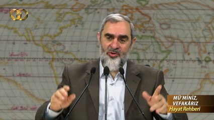 Mü'minin elini kolunu bağlayan şart; nikah masasında konuştuğu şarttır.. - Nureddin Yıldız - Sosyal Doku vakfı -