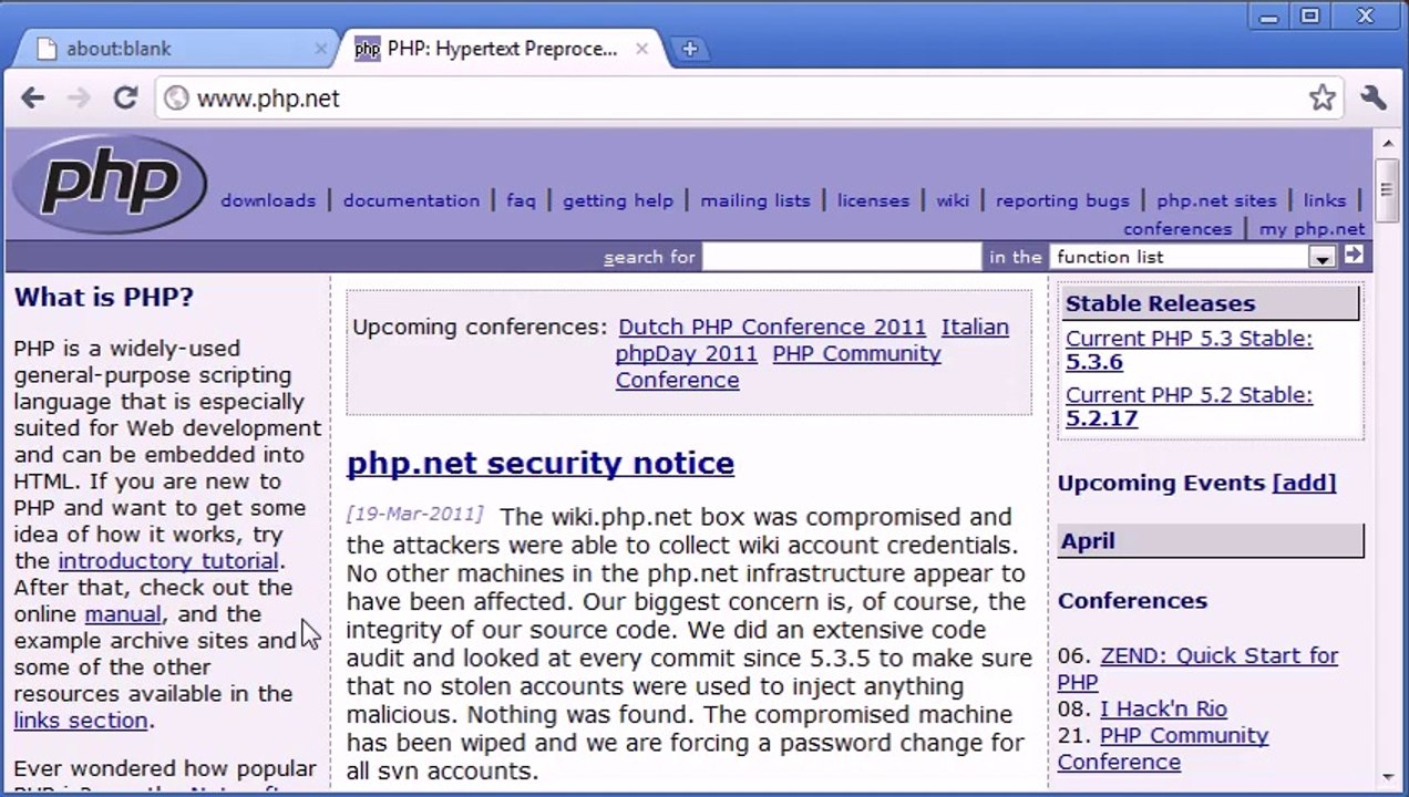 Beginner PHP Tutorial - 1 - Introduction to PHP