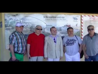 ROMANIAN DELEGATION HELICOPTER TOUR OVER VICTORIA FALL