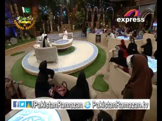 3rd Sehri Aalim On Air Part 1 in #PakistanRamazan 2-7-2014 Part 5