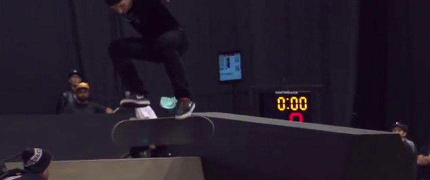 Amazing Skateboard trick : Street League 2014- Chicago Monster Energy Highest Scored Trick - Shane O'Neill