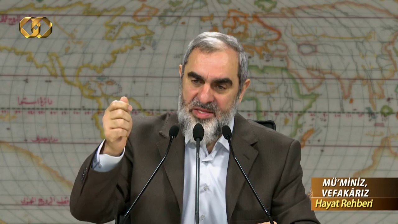 Seni haramdan ayet ve hadisler sayesinde kurtaran hocaya ve o ortama vefalı ol! - Nureddin Yıldız - Sosyal Doku vakfı -