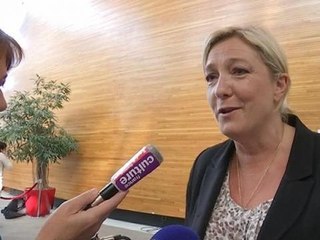 Sarkozy mis en examen: "Il est discrédité", estime Marine Le Pen - 02/07