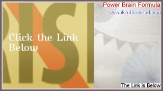 Power Brain Formula Free Download [power brain formula free download 2014]