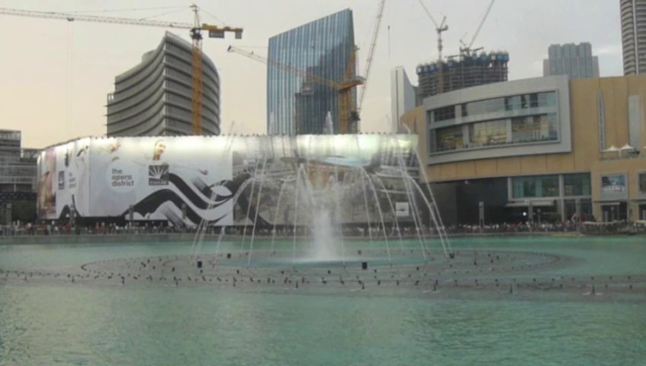 De l'eau à Dubaï