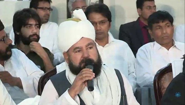 Pir Syed Masoom Naqvi address at APC Model Town Incident