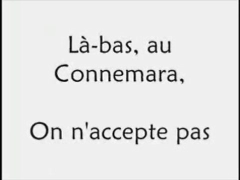 LES LACS DU CONNEMARA-michel sardou KARAOKE.
