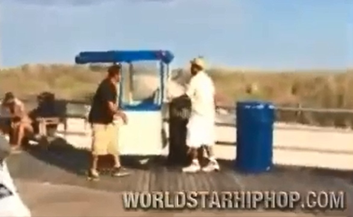 Ne jamais embêter un vendeur de hot-dog