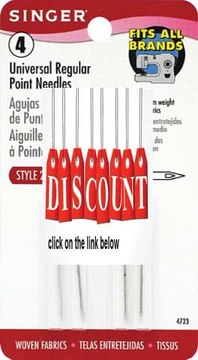 Best Deals Singer Regular Point Machine Needles Size 90/14 4-Pack Review