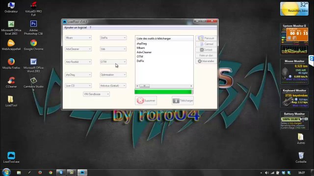 Vidéo de présentation du logiciel LoadTool