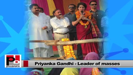 Priyanka Gandhi Vadra – an intelligent leader who easily connects with the common people