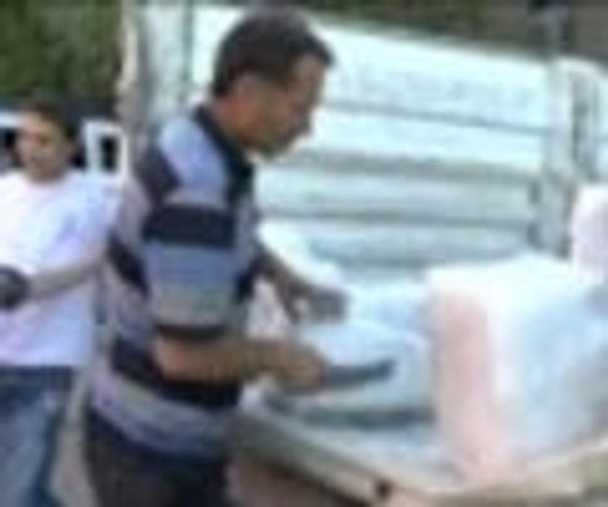 Kamyon kasasında kar satışı