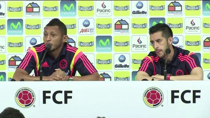 La Colombie se prépare à son match contre le Brésil