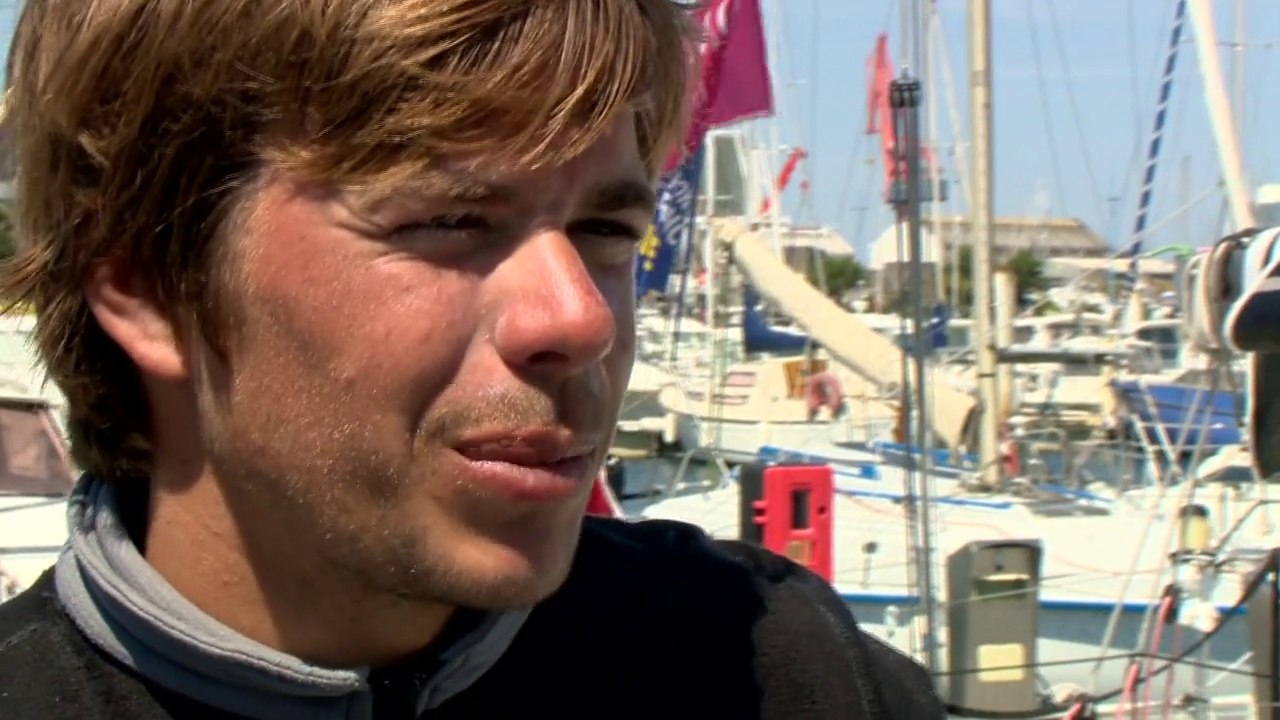 Sebastien Simon "Je suis un peu passé par toutes les émotions" -  La Solitaire du Figaro Eric Bompard cachemire