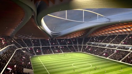 Coupe du monde 2022   Un stade en forme de vaisseau extra-terrestre au Qatar