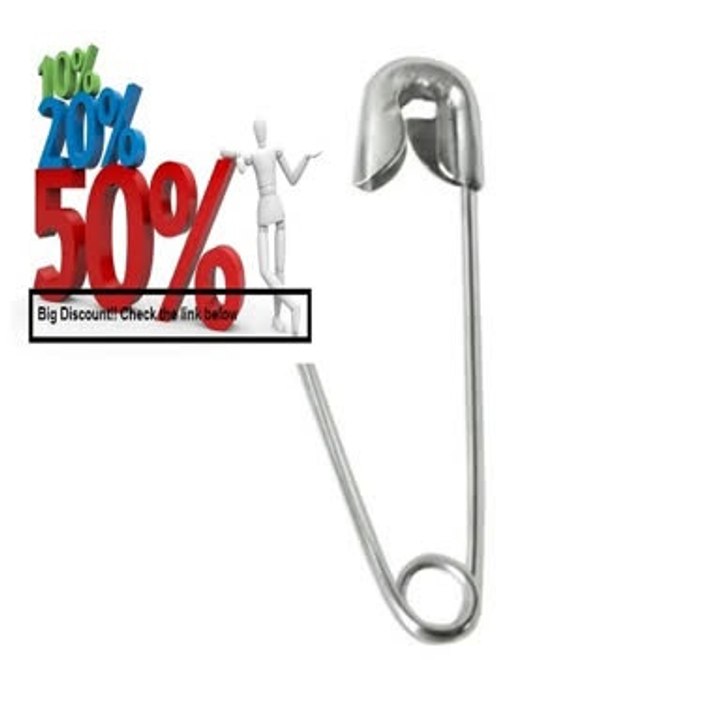 Best Deals 200pc Steel Safety Pins - 1-1/8" Length Review