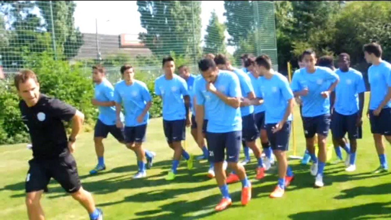 Séance d'entrainement du 2 juillet