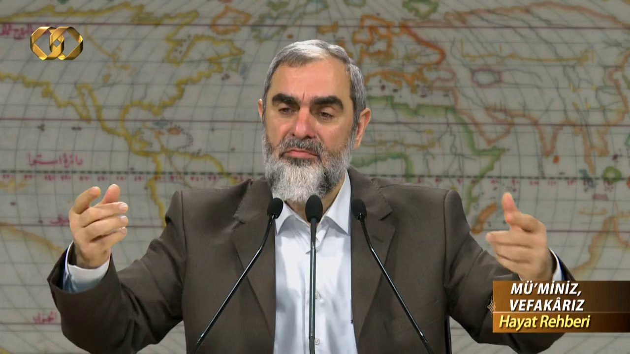 Hiçbir lakap vefasızlık, nankörlük lakabı kadar tehlikeli bir lakap değildir - Nureddin Yıldız - Sosyal Doku vakfı -