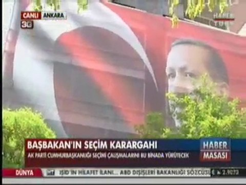 Kültür Ve Turizm Bakanı Ömer Çelik, Başbakan Erdoğan'ın Ak Parti Cumhurbaşkanı Adayı Olmasını Habertürk'e Değerlendiriyor